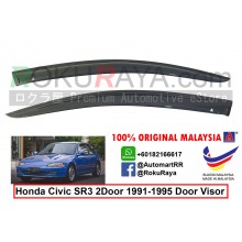 Honda Civic SR3 2Door (5th Gen) 1991-1995 AG Door Visor Air Press Wind Deflector (Small 7cm Width)